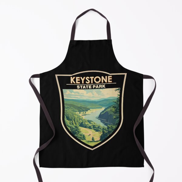Item preview, Keystone State Park Pennsylvania Vintage Badge designed and sold by KrisSidDesigns.