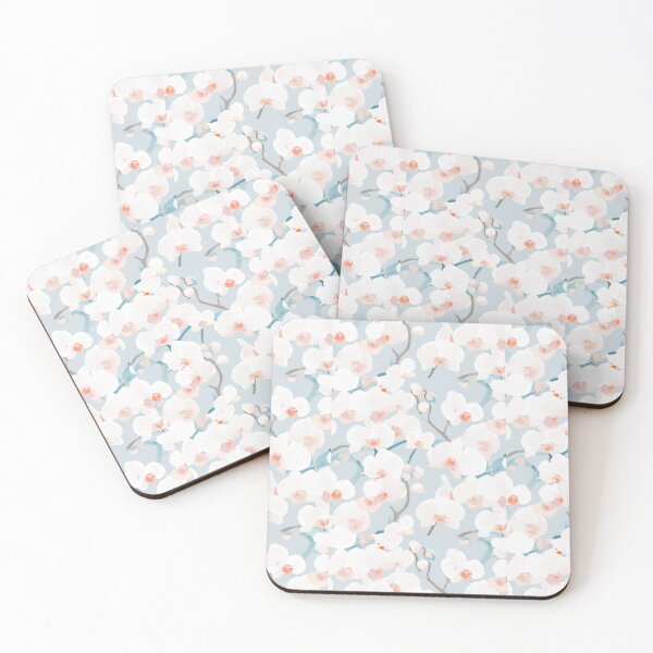 Item preview, Tender White Flowers designed and sold by Vorterix.