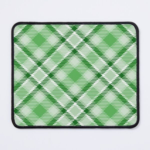 Item preview, Green and white checkered plaid pattern designed and sold by Osting.