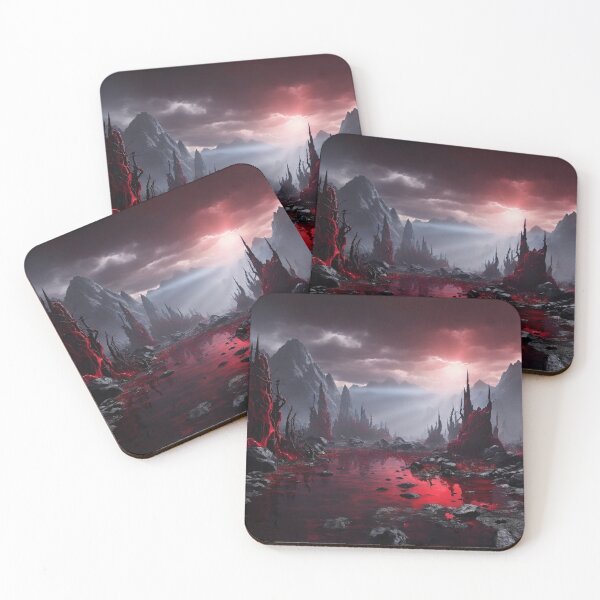 Item preview, Bloodstained Mire - Fantasy Land Series | Reimagined Artwork designed and sold by Epic Upgrades.