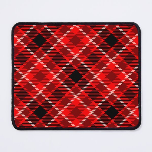 Item preview, Red and black checkered plaid pattern designed and sold by Osting.
