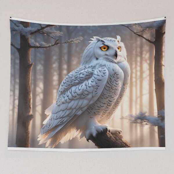 Item preview, Snow Owl  designed and sold by shutterrudder.