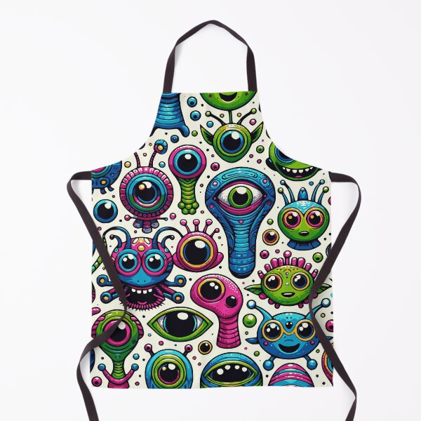 Item preview, RETO BIG EYED ALIEN PATTERN  designed and sold by HYPeR-NaTUrE.