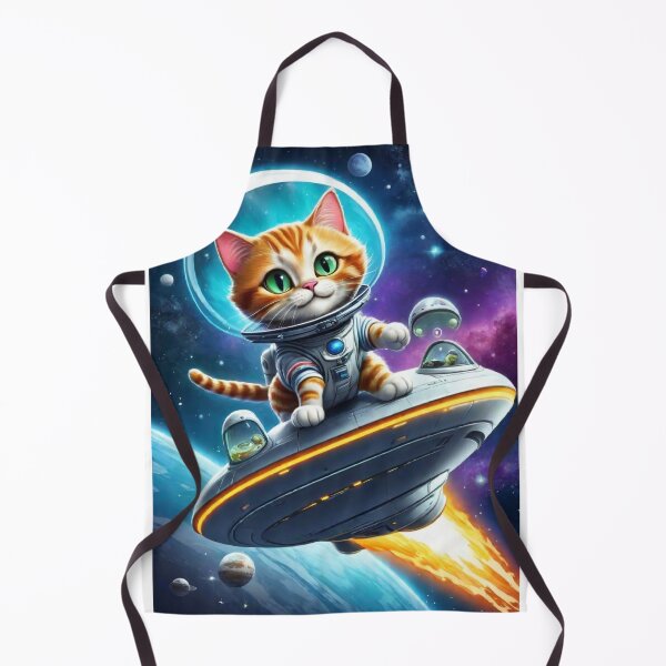 Item preview, Cat Ufo Selfie, Cat Selfie With Flying Saucer Funny Cat designed and sold by Mayalogo.