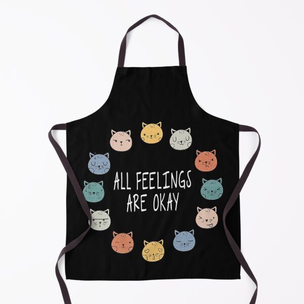 Item preview, Todos los sentimientos están bien para los amantes de los gatos con conciencia de la salud mental. designed and sold by momoworlddesign.