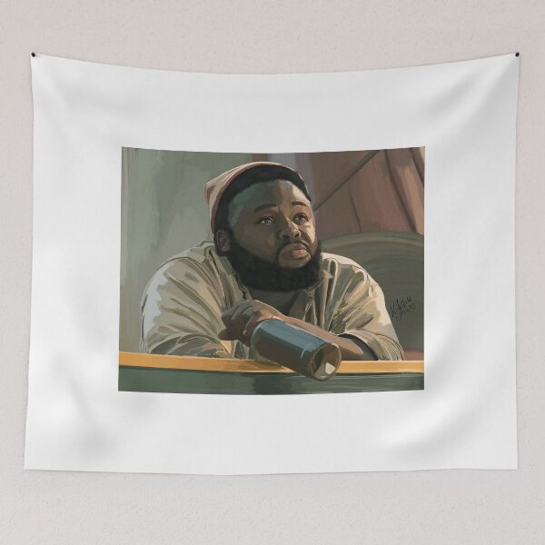 Item preview, Oluwande pirate Samson Kayo ditigal oil painting portrait ofmd designed and sold by Theoldgirl900.