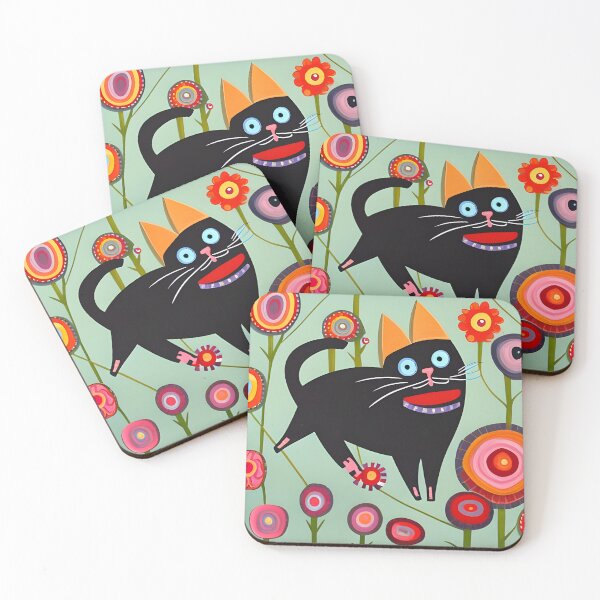 Item preview, Wide Mouth Cat designed and sold by Reclining Buddha Cat.