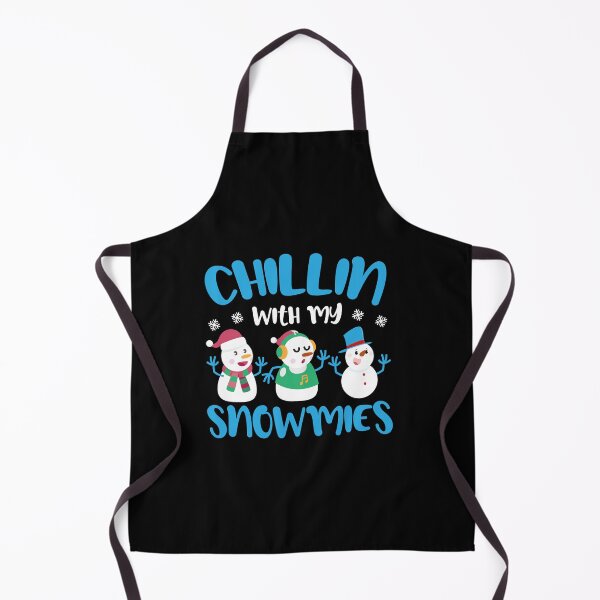 Item preview, Personalized products text: Chillin With My Snowmies (Christmas) Three Snowmen designed and sold by ShoppingKazkar.