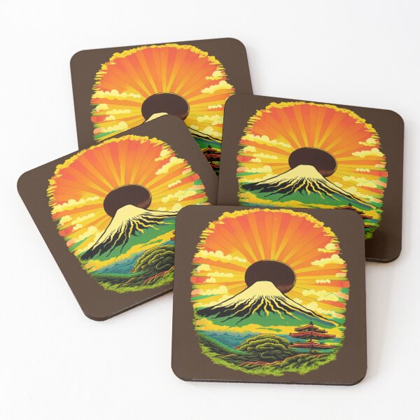 Item preview, Sunset on Mount Fuji: Elegance on your T-shirt designed and sold by sachirb.