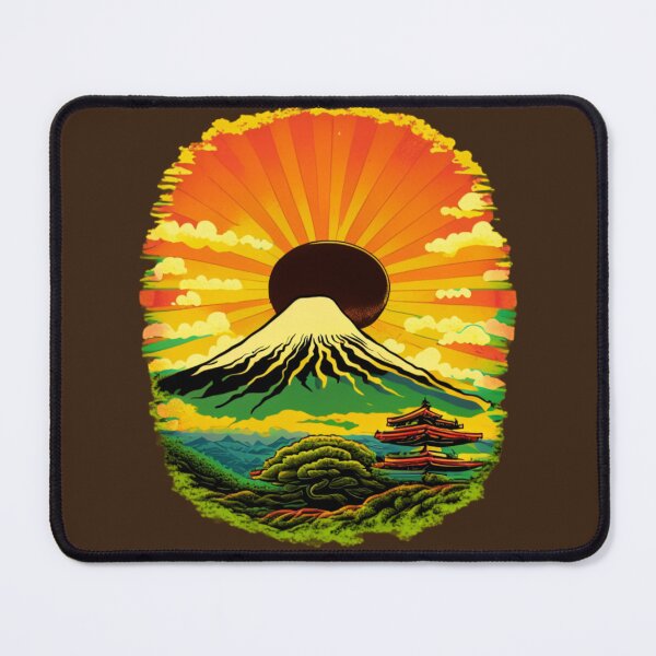 Item preview, Sunset on Mount Fuji: Elegance on your T-shirt designed and sold by sachirb.