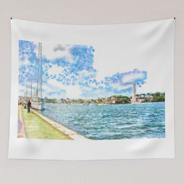 Item preview, Moored Sailboat designed and sold by Giuseppe Cocco.