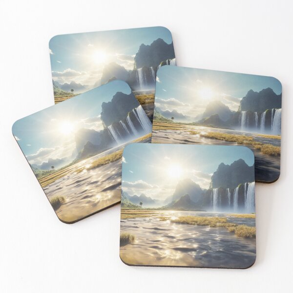 Item preview, Flooded Strand - Fantasy Land Series | Reimagined Artwork designed and sold by Epic Upgrades.