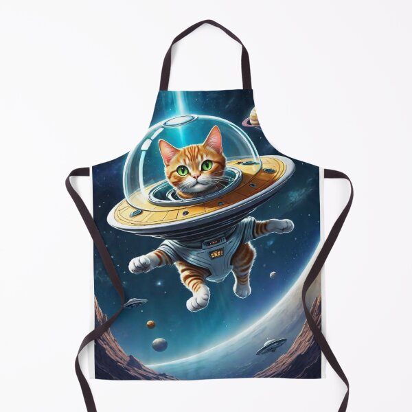 Item preview, Cat Ufo Selfie, Cat Selfie With Flying Saucer Funny Cat designed and sold by Mayalogo.