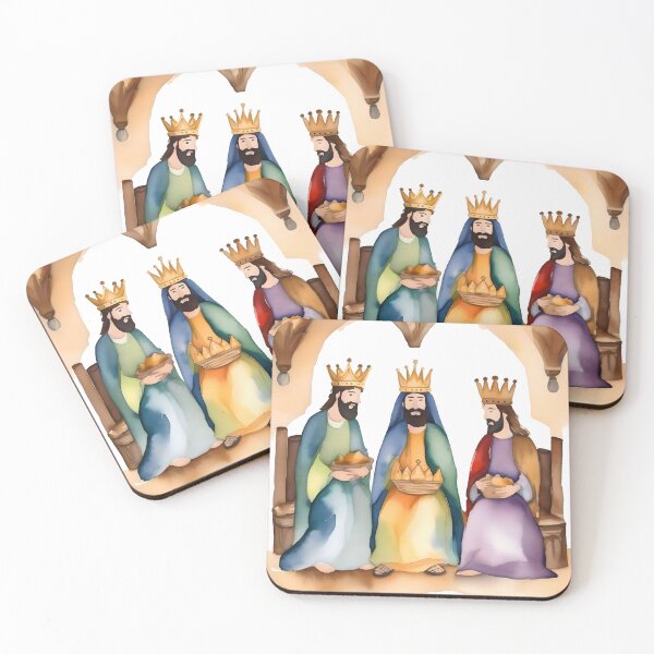 Item preview, Epiphany or Three Kings Day D - January 6 - Watercolors & Pen  designed and sold by Oldetimemercan.