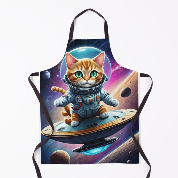Item preview, Cat Ufo Selfie, Cat Selfie With Flying Saucer Funny Cat designed and sold by Mayalogo.