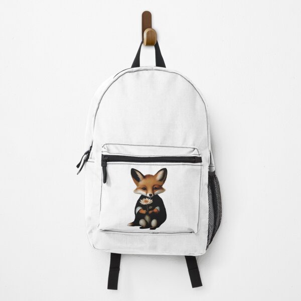 Item preview, A Cute Fox with the flower designed and sold by MyartStudioTB.