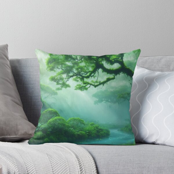 Item preview, Misty Rainforest - Fantasy Land Series | Reimagined Artwork designed and sold by Epic Upgrades.