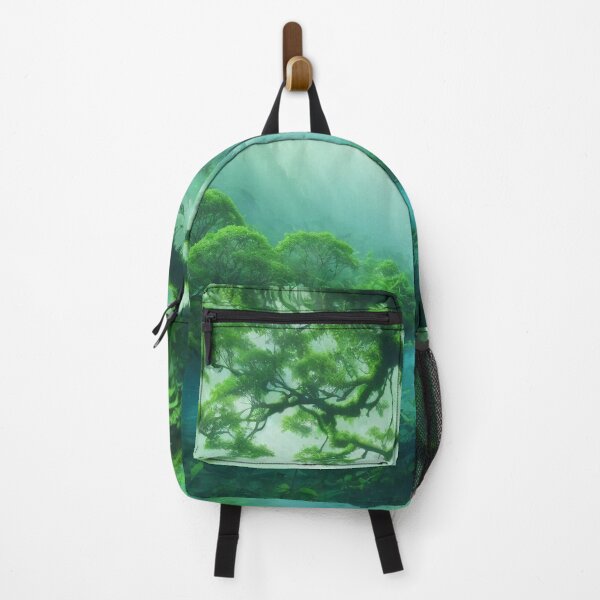Item preview, Misty Rainforest - Fantasy Land Series | Reimagined Artwork designed and sold by Epic Upgrades.