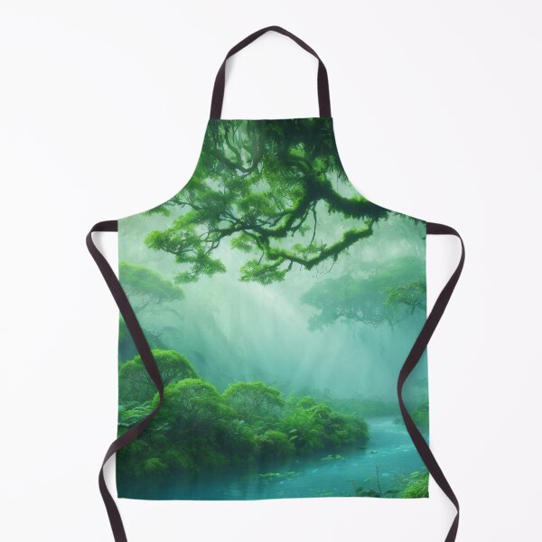 Item preview, Misty Rainforest - Fantasy Land Series | Reimagined Artwork designed and sold by Epic Upgrades.