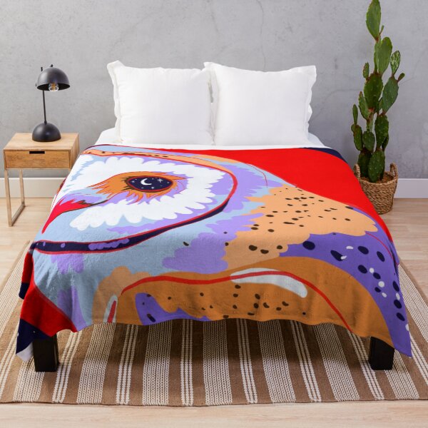 Item preview, Barn Owl, Red Moon designed and sold by ECMazur Art.