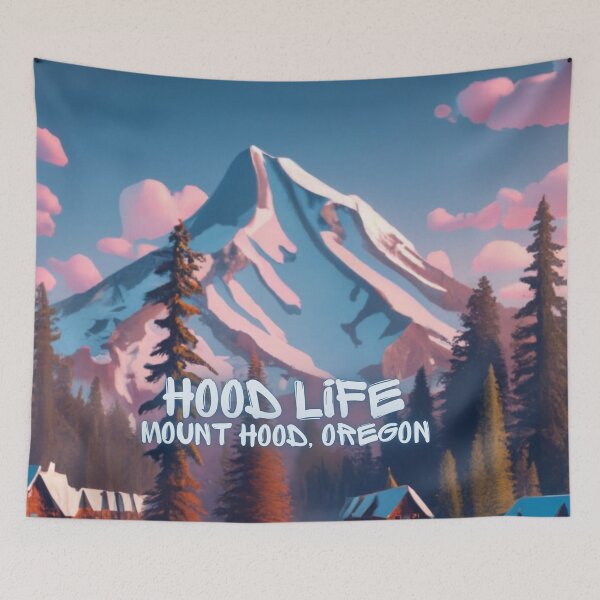Item preview, Hood Life Mount Hood Oregon designed and sold by OregonsOwn.