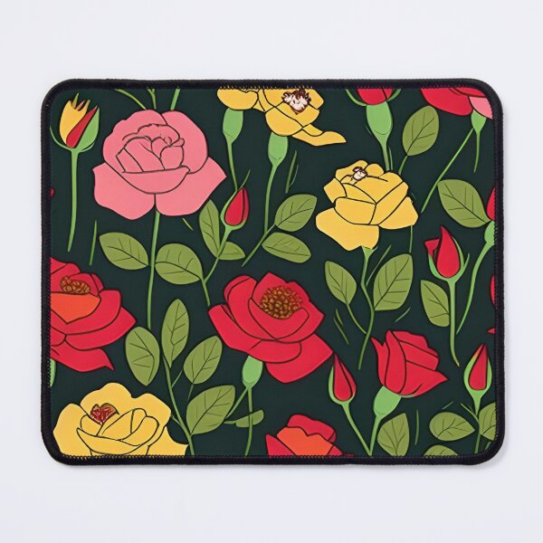 Item preview, Lovely Roses in a Beautiful Floral Pattern designed and sold by Vorterix.