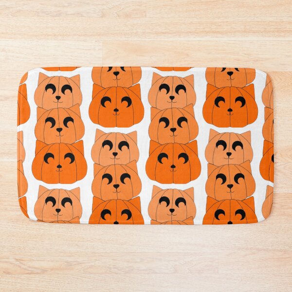 Item preview, Stacked kitty pumpkins  designed and sold by Artistkhg.