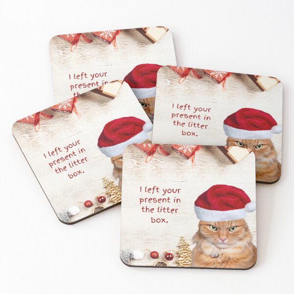 Item preview, Bah Humbug Cat designed and sold by CheekyKitty.