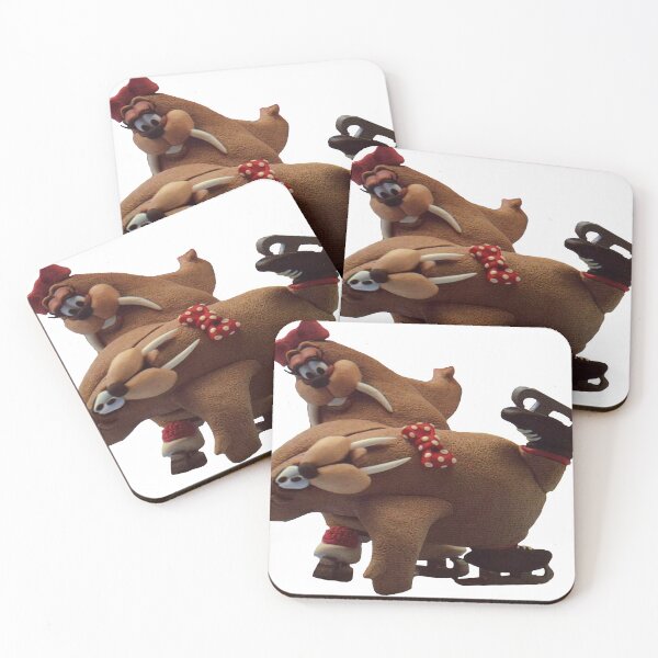 Item preview, Ice Skating Walruses designed and sold by BradyRainMedia.