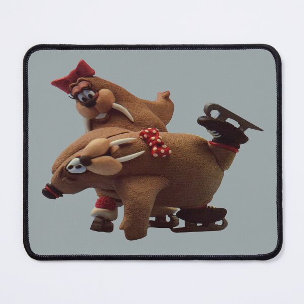 Item preview, Ice Skating Walruses designed and sold by BradyRainMedia.