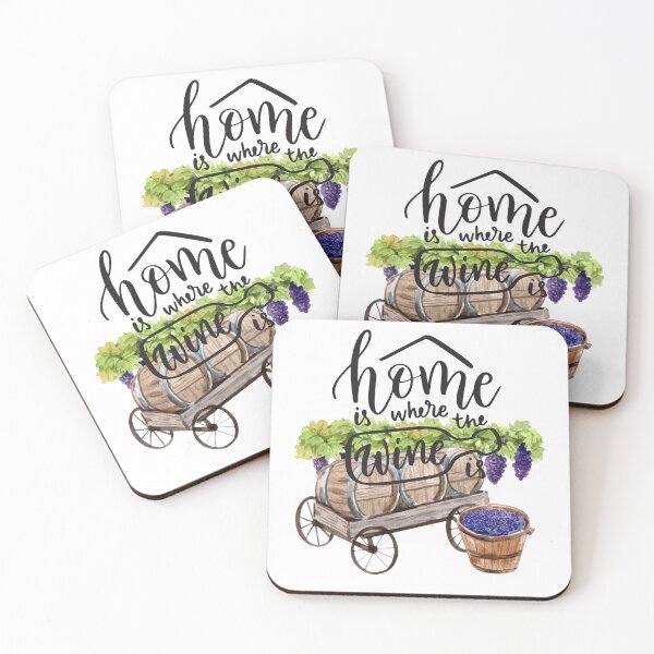 Item preview, Home is Where the Wine is designed and sold by TidyKitchenInc.