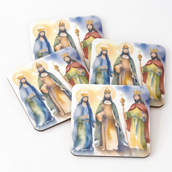 Item preview, Epiphany or Three Kings Day F - January 6 - Watercolors & Pen  designed and sold by Oldetimemercan.