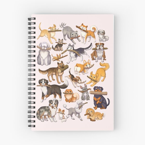 Item preview, Dogs with Sticks  designed and sold by michelledraws.