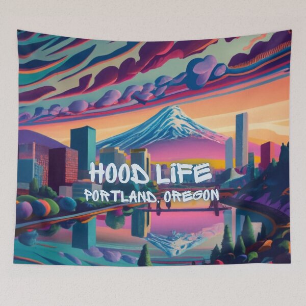 Item preview,  Hood Life Portland Oregon designed and sold by OregonsOwn.