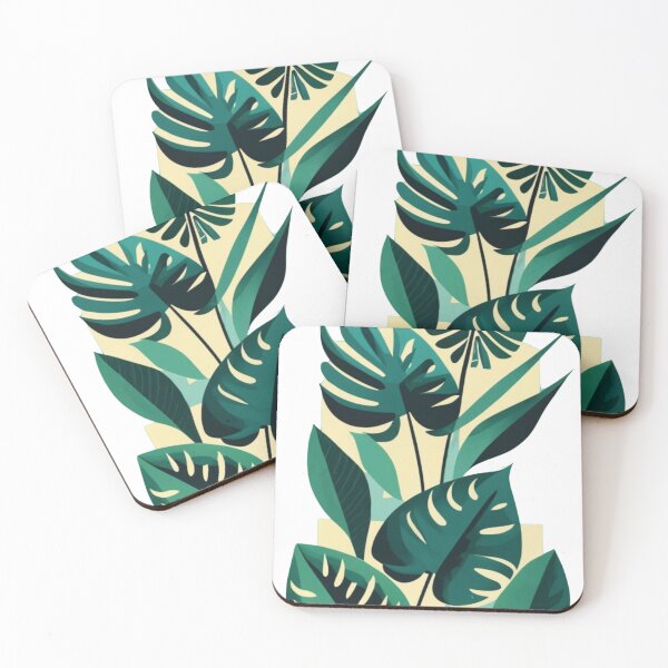 Item preview, Monsterra Leaves Illustration: Botanical Home Delight. designed and sold by Doddlaix.