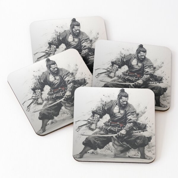 Item preview, Samurai in a Battle Stance designed and sold by MaximFuss.