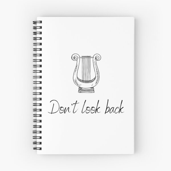 Item preview, "Don't Look Back" Orpheus and Eurydice Lyre Greek Mythology designed and sold by Damoiseau.