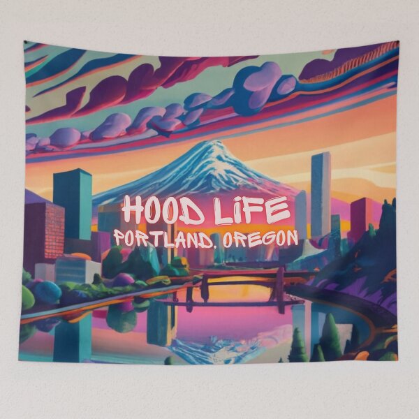 Item preview, Hood Life Portland Oregon designed and sold by OregonsOwn.