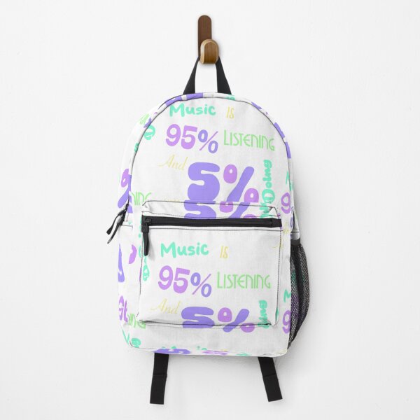 Item preview, Music is 95% listening and 5% doing designed and sold by TagArtCreative.