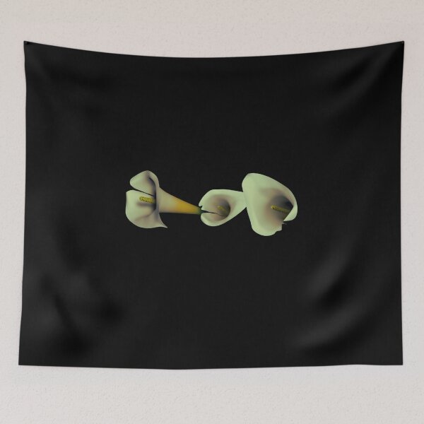 Item preview, Cantedeskia Callia three Flowers Beautiful Pattern designed and sold by Aquillashop.