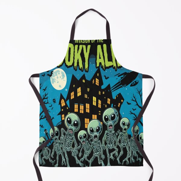 Item preview, Alien Invasion Spooky Halloween designed and sold by KitonicTees.