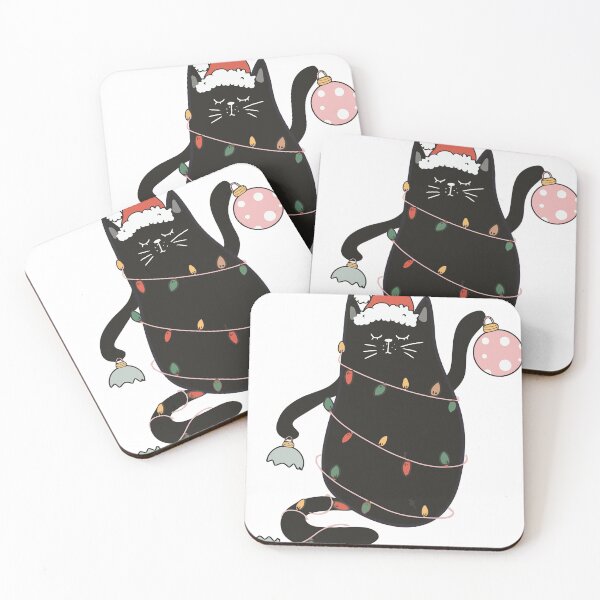 Item preview, Christmas Cat Zen designed and sold by GloriousWax.