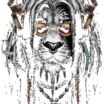 Artwork thumbnail, Lion Rasta by Rosa1977