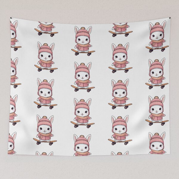 Item preview, Cute bunny  sticker  designed and sold by sweetiejojo.