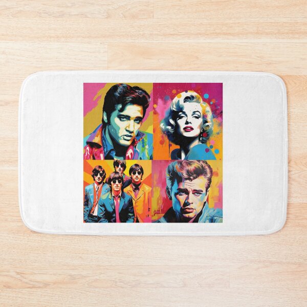 Item preview, Iconic Pop Art Portraits: Legends of Music and Film designed and sold by Toph Moses.