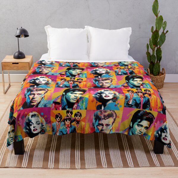 Item preview, Iconic Pop Art Portraits: Legends of Music and Film designed and sold by Toph Moses.