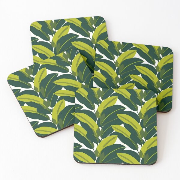 Item preview, Light and Dark Green Leaves Pattern designed and sold by Vorterix.