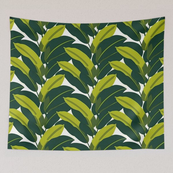 Item preview, Light and Dark Green Leaves Pattern designed and sold by Vorterix.