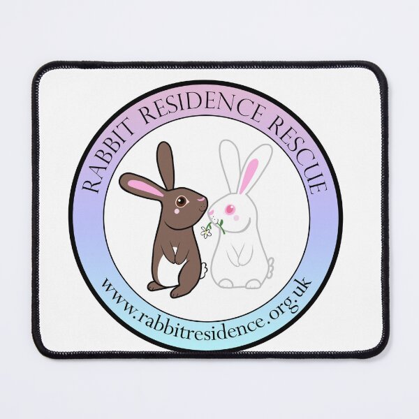 Item preview, Bunny love pink logo designed and sold by RabbitResidence.