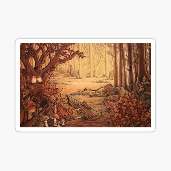 The Copper Forest Sticker
